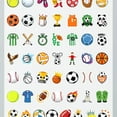 thumbnail image 4 of 35pcs-50pcs Sports Stickers Kids Stickers Sports Pack DIY Stickers for Luggage Laptop Guitar, 4 of 9