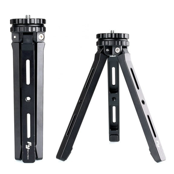 Tabletop Aluminum Mini Tripod with 1/4"-20 Screw for Gimbal DSLR Camera