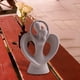 thumbnail image 4 of Arte moderno Estatua de cerámica Decoración del hogar Decoración de mesa Figura de forma humana para sa de estar, oficina, cocina, gabinetes Pareja Sunnimix Estatua de cerámica, 4 of 8