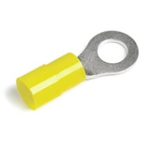 Grote 84-2458 Ring Terminal Nylon 12; 10 Ga 3/8 Inch Pack 15