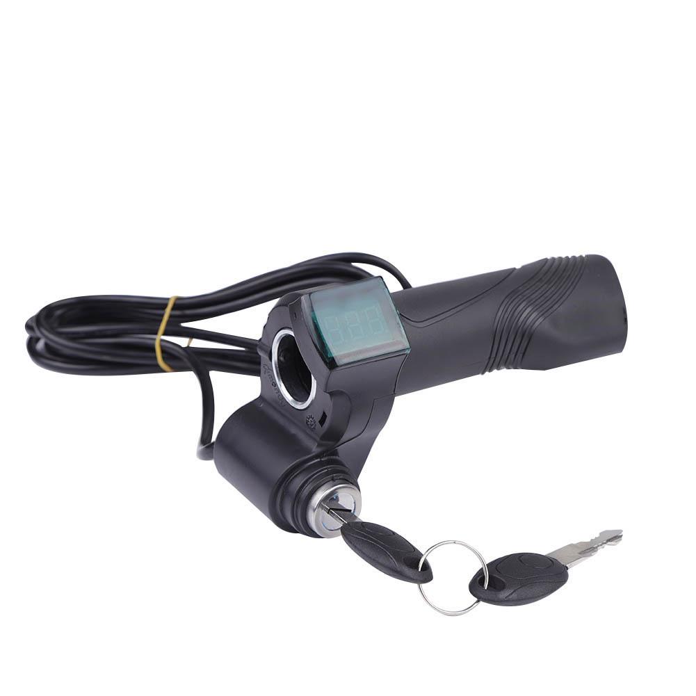 Tebru bike voltmeter, 48V 36V 24V 60V HANDLEBAR GRIPS EBIKE SCOOTER EBIKE KIT, voltmeter