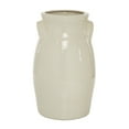 thumbnail image 6 of DecMode 8"W, 14"H Stoneware Farmhouse Vase, White, 1 - Piece, 6 of 7