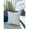 thumbnail image 4 of Coastal Breeze Grey Indoor and Outdoor Pillow 24X24, 4 of 12