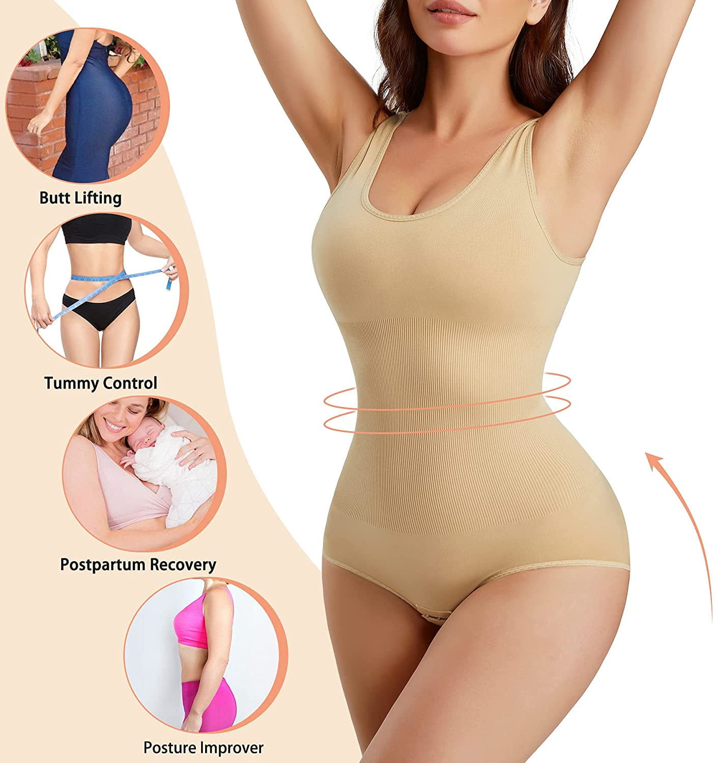 Irisnaya Women Slimming Bodysuits … curated on LTK