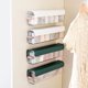 thumbnail image 5 of New Clear Wall Mounted Drawer Organizer, 3 in 1 Punch Free Multi Functional Hanging Storage Box, Underwear Socks Seasoning Storage Box for Closet Kitchen, 5 of 5