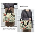 thumbnail image 6 of FORMRS 16" Laptop Bag Carrying Sleeve Case with Handle Travel Shoulder Briefcase, Small Strawberry Pattern, 6 of 8