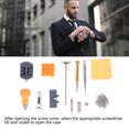 thumbnail image 3 of Watch Link Removal Tool, Stainless Steel Watch Back Case Opener Easy  High Efficiency  for Wristwatch Maintenance, 3 of 8