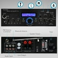 thumbnail image 3 of Pyle Home Amplificateur Stéréo Maison 200 Watts AM/FM AUX/USB (Lot de 2), 3 of 7