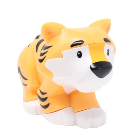 Replacement Part for Fisher-Price Little People Noah's Ark Zoo Safari Jungle Animals Playset JLV11 - Replacement Light Orange Tiger Figure
