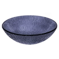 14" Charcoal Freeform Hoops Glass Vessel Sink