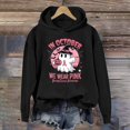 thumbnail image 2 of WEAIXIMIUNG Mama Sweatshirt Plus Size 5Xl Cancer Shirts Women In October We Wear Hood Sweatshirt, 2 of 4