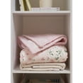 thumbnail image 4 of Modern Moments By Gerber Baby & Toddler Girl Super Soft Patchwork Blanket, Light Pink, 4 of 12