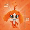 thumbnail image 3 of Peluche Miraculous Ladybug Kwami Lifesize Barkk de 12 cm con llavero, 3 of 7