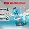 thumbnail image 6 of FZPJJNB H11+H7 for Suzuki Hayabusa GSX1300R 2008-2017 Ice Blue Led Headlights Bulb High Low Beam,HKL,C01, 6 of 12