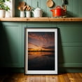 thumbnail image 6 of Central Park Sunset 01 - Manhattan New York Photography Sunset Cityscape Skyline Scenic Nature Landscape Black Framed Wall Art Print 5 x 7 inches, 6 of 8