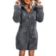 thumbnail image 3 of Mujeres manga larga sólido con capucha mono pijamas Casual invierno cálido mameluco ropa de dormir Fridja  nalpqowj17883, 3 of 6