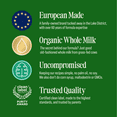 thumbnail image 6 of Kendamil Organic Whole Milk Infant Formula Powder, European with HMOs, Prebiotics, No Palm Oil or added Soy, with DHA, Can, 28.2oz, 6 of 10