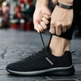 thumbnail image 5 of Vedolay Women SneakersBreathable Outdoor Couples Lace Up Runing Shoes Men Woemen Sports Mesh Women's Sneaker Women Shoes Size 13(Black,7.5), 5 of 5