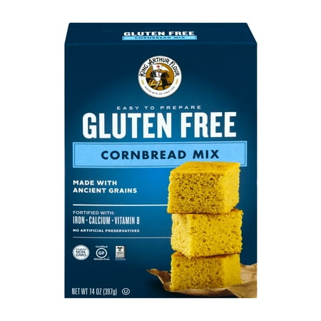 King Arthur Flour Gluten Free Cornbread Mix, 14.0 OZ - Walmart.com