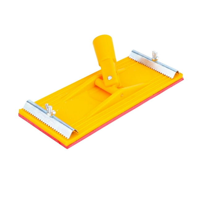 Soporte para papel de lija,Soporte de papel de lija giratorio de 360 degree con rosca,Herramienta de lijado de paredes para accesorios de renovación de paredes,Soporte para papel de lija para