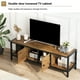 thumbnail image 2 of Soporte para TV de 58 Pulgadas, TVs de hasta 65 Pulgadas con Gabinete de Almacenamiento, Consola de TV Ancha con Pies Ajustables para Sala de Estar, 2 of 43