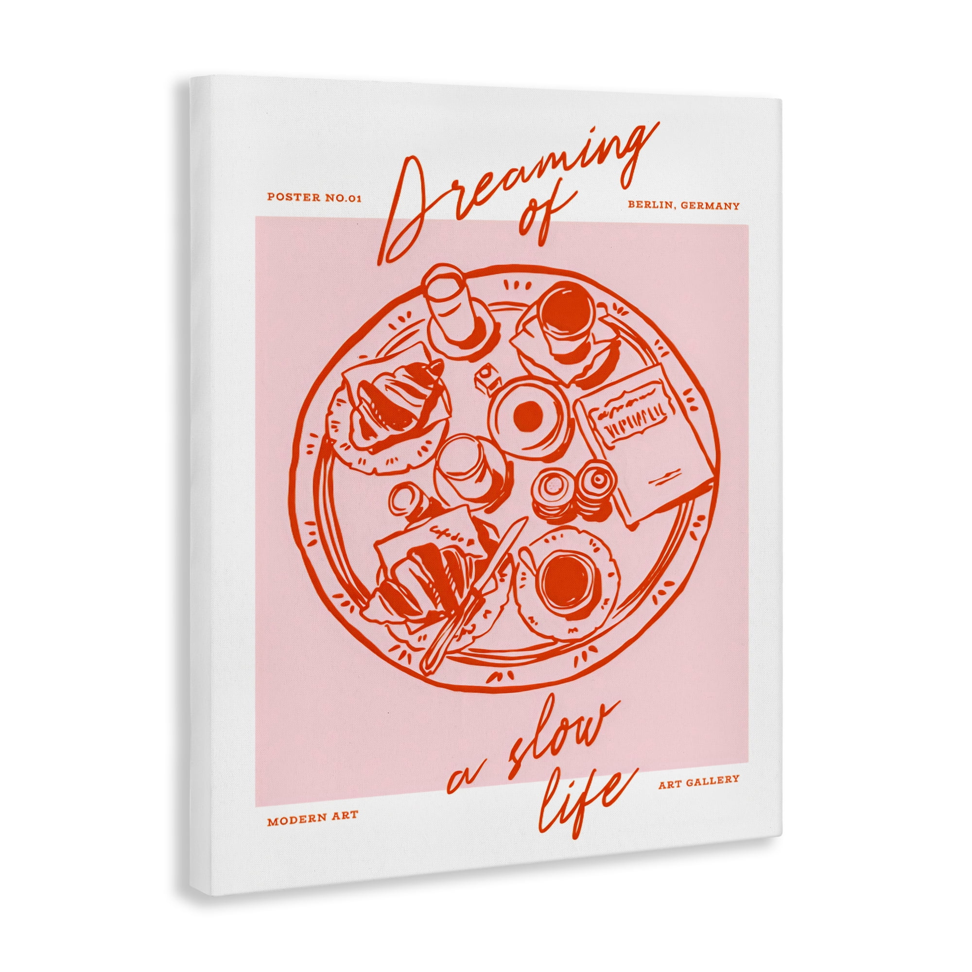 Stupell Industries Dreaming Of A Slow Life Canvas Wall Art, design by The Prints Vibe