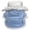 Blue, variant on Pet Life ® Classic Metallic Fashion 3M Insulated Dog Coat Parka w/ Removable Hood
