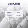 thumbnail image 3 of Mellow White Puff Pillow Standard, 3 of 9