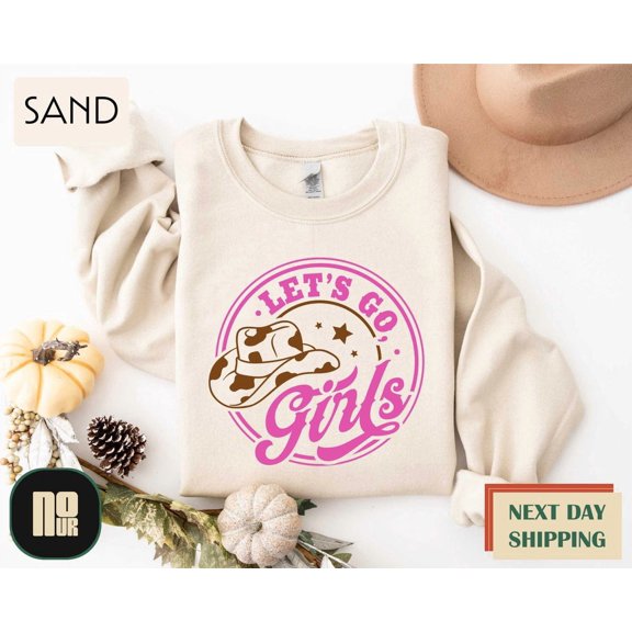 Lets Go Girls Shirt, Girls Trip, Bachelorette Shirt, Cow Girl Sweater, Girls Trip Shirt, Nashville Shirt, Country Music Shirt, Cowgirl Shirt TSHIRT All Size S-5XL