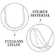 thumbnail image 3 of unbranded Para Gafas Mujer Con Antideslizante Y Plateadas Para Uso Diario, 3 of 8