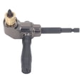 thumbnail image 1 of Right Angle Drill Adapter, Easy Operation Adjustable Drill Adapter Bidirectional Mounting  for Home Repairs, 1 of 7