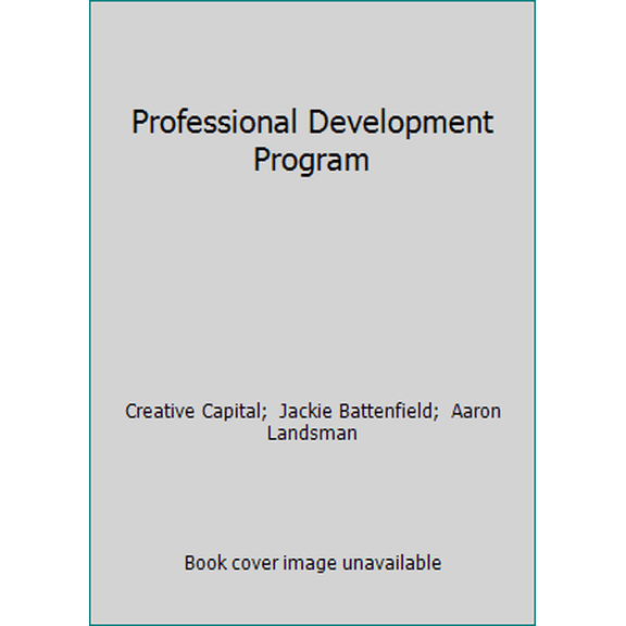 Pre-Owned Professional Development Program (Paperback) 144045857X 9781440458576