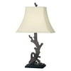 Kenroy Home Drift Table Lamp, Wood Grain
