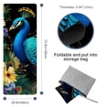 thumbnail image 4 of Peacock Gym Towels with Storage Bag, 72.8"x26.8", Suitable for Yoga, Pilates, Fitness, etc. - Yoga Towels, Gym Towels, Yoga Blanket, 4 of 6