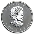 thumbnail image 2 of 2014 Canada 1 oz Silver Maple Leaf Horse Privy (Abrasions), 2 of 3