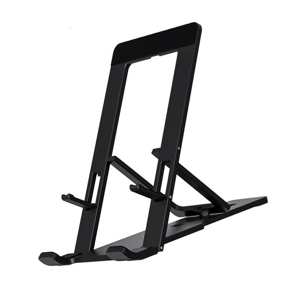 Yammee Foldable Aluminum Phone Tablet Stand Desktop Organiser For 4-12Inch Devices Office Essential