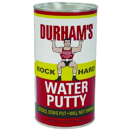 Rock Hard 1 Water Putty, 1 lb, Cream, Powder (Best Putty For Drywall)