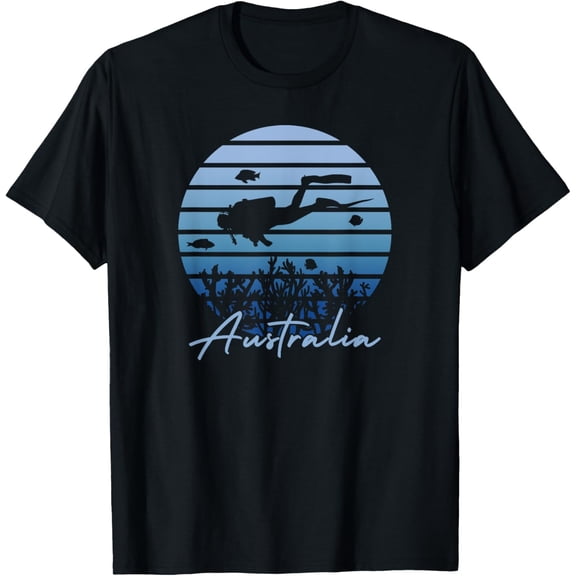 Exquisite and comfortable-Australia Diving - Great Barrier Reef Scuba Diver T-Shirt