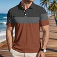 thumbnail image 2 of Polo Shirts for Men Short Sleeve Collared Golf Shirt with Pocket Moisture Wicking Quick Dry Performance Polos, 2 of 6