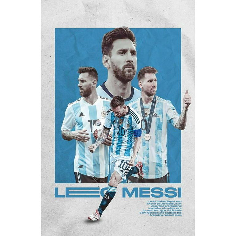 Cristiano Ronaldo and Lionel Messi Poster The Great Football Star Soccer  Player