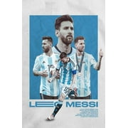 Lionel &Messi Poster The Goat Football Player Posters & Prints Bedroom Decor Silk Wall Art Gift Home Decor Unframe Poster 12x18inch 30x46cm