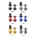 thumbnail image 4 of 2 Piezas Bujes De Bicicleta 4 Rodamientos Freno De Disco Hub Juego De Cola Buje de bicicleta de montaña, 4 of 8