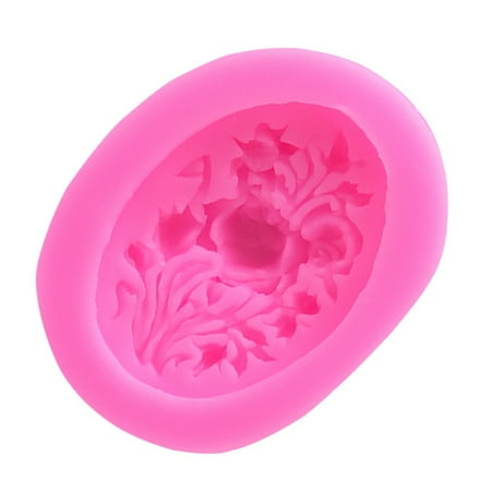 

Silicone Rose Bouquet Molds Cake Decorating Tools Bakeware CuPCake Dessert Chocolate Fondant Mold