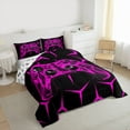 thumbnail image 3 of Castle Fairy Video Game Queen Comforter Set,Geometric Gamepads Bedding Comforter Set, 3 of 8