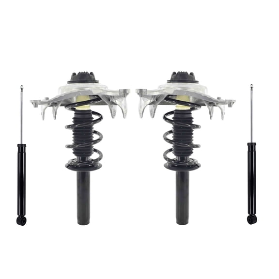 Set of 4 Front Quick Complete Strut-Coil Spring-Rear Shock For 2008-2017 Audi A5 quattro
