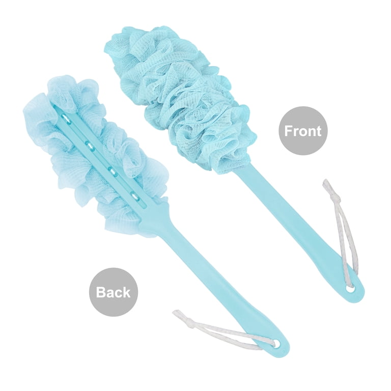 TSV Anti-Slip Long Handle Back Scrubber, Soft Loofah photo 6