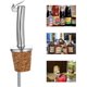 thumbnail image 5 of Lote de 5 tapones para boquillas con tapa (plateados), 5 of 5