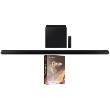 Samsung HW-S800B Ultra Slim 3.1.2Ch Soundbar with Wireless Subwoofer and 3 Year Amber Protection Plan (2022)
