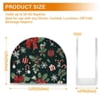 thumbnail image 4 of Yayeee Napkin Holder for Table Set of 2 Kitchen Paper Tissue Organization, Green Christmas, 4 of 8