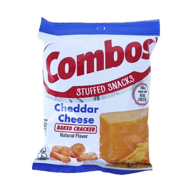 Combos, Cheddar Cheese Cracker - Bag, Count 1 - Snacks / Grab Varieties & Flavors